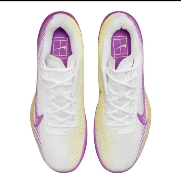 Nike White and Purple Sneakers - Picture 7 of 10